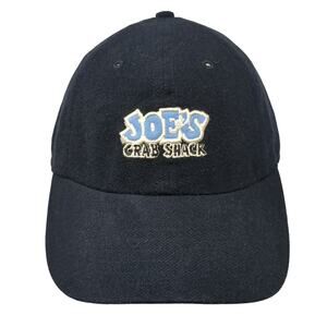 Joe's Grab Shack Strapback Baseball Cap Black One Size Adjustable Hyp Hats